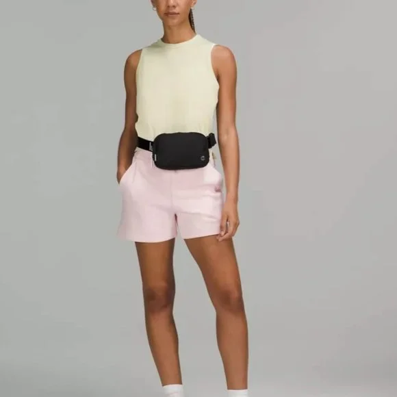 NEW lululemon athletics Belt Bag 1L Crossover Slingbag Purse Black White Logo - Picture 8 of 8